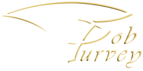 bob purvey Logo embossed gold300